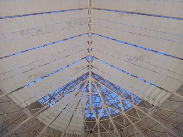 興安盟體育館電動遮陽簾 興安盟體育館電動遮陽簾