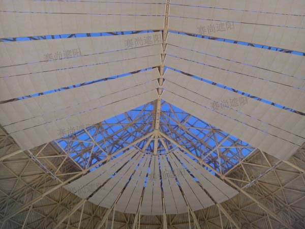 興安盟體育館電動遮陽簾 興安盟體育館電動遮陽簾工程