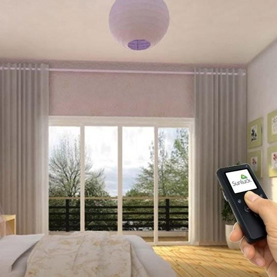 遙控電動窗簾 遙控電動窗簾