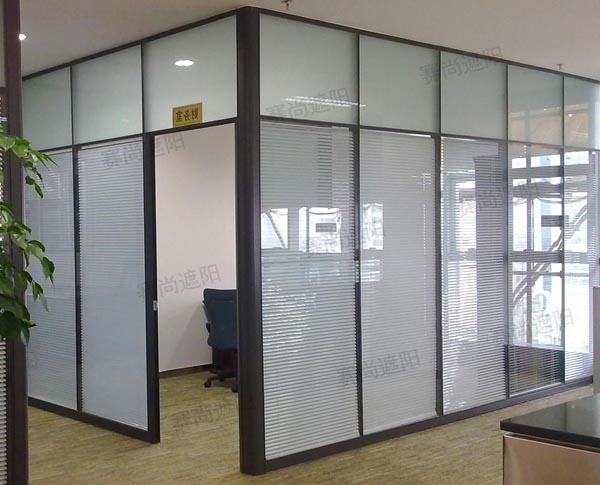 玻璃隔斷百葉簾 玻璃隔斷百葉簾
