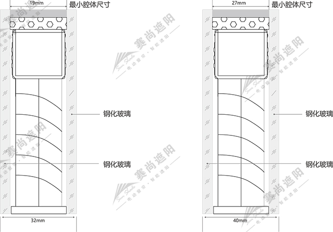 電動(dòng)中空鋁百葉簾安裝方式圖 電動(dòng)中空鋁百葉簾安裝方式圖